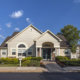 Exterior of Walnut Crossing clubhouse in Royersford